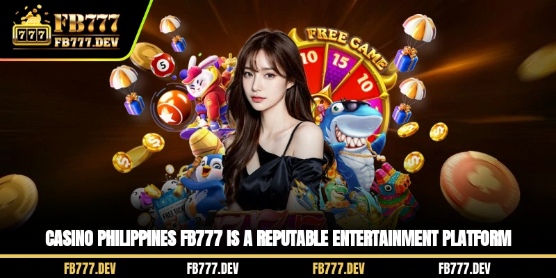 Casino Philippines FB777 is a reputable entertainment platform