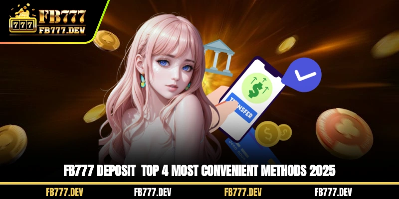 FB777 Deposit - Top 4 Most Convenient Methods 2025