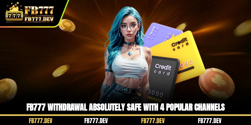 FB777 Withdrawal Absolutely Safe With 4 Popular Channels